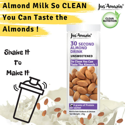 Jus Amazin 30-Second Almond Drink Unsweetened