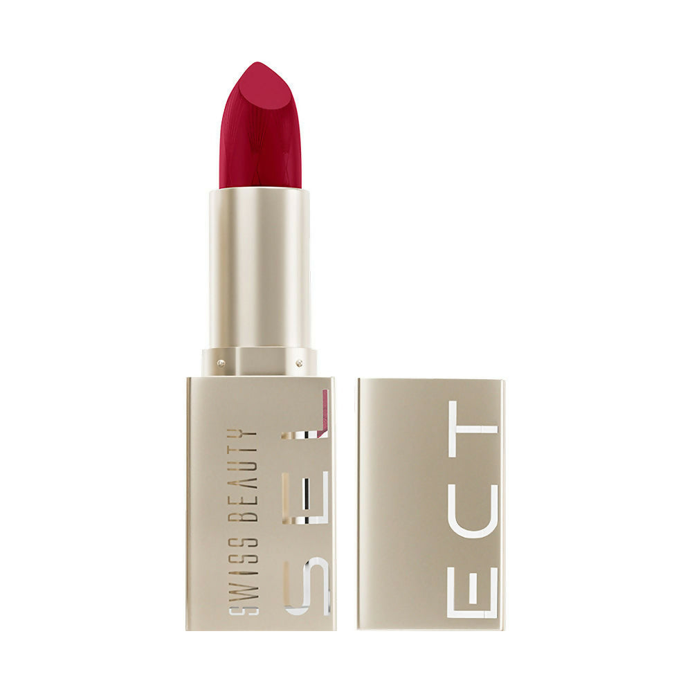 Swiss Beauty Select Creme Touch Hydrating Lipstick - 11 Rare Red