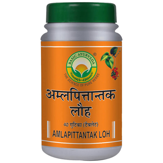 Basic Ayurveda Amlapittantak Loh Tablet