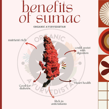 Organic Ayurve USA, Australia, Canada n Sumac Powder