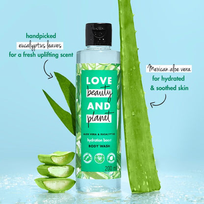 Love Beauty And Planet Aloe Vera & Eucalyptus Refreshing Body Wash