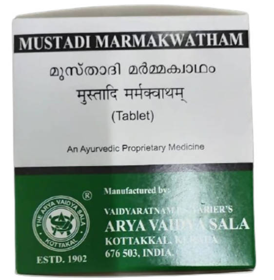 Kottakkal Arya Vaidyasala Mustadi Marmakwatham Tablets -  usa australia canada 