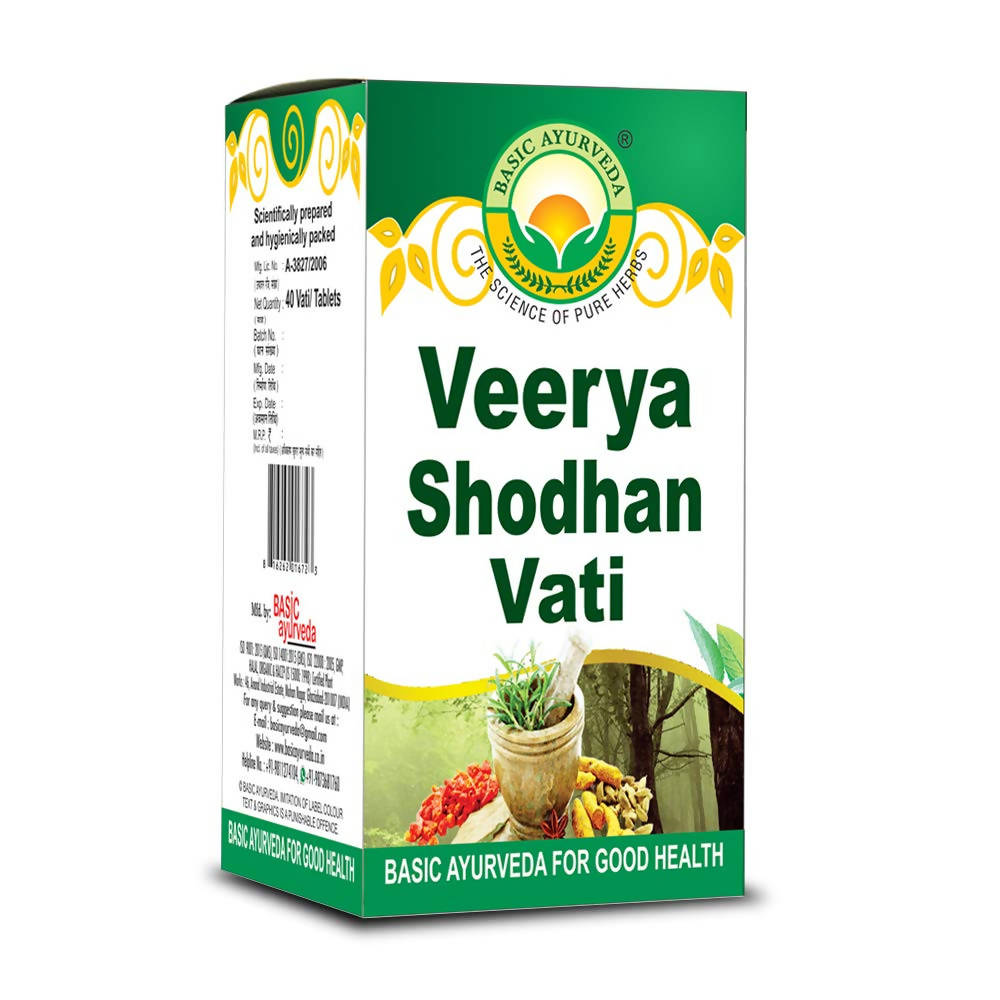 Basic Ayurveda Veerya Shodhan Vati
