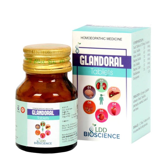 LDD Bioscience Homeopathy Glandoral Tablets