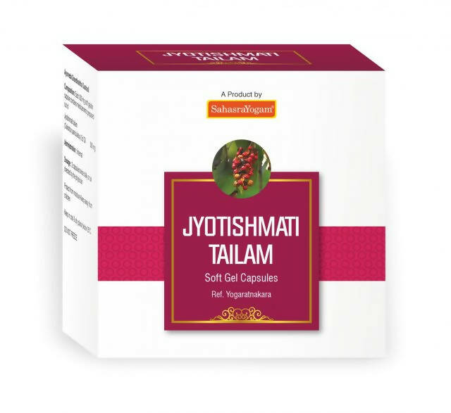 Sahasrayogam Jyotishmati Tailam Capsules - BUDEN