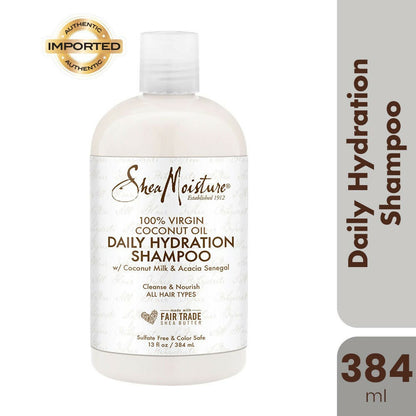 Shea Moisture 100% Virgin Coconut Oil Daily Hydration Shampoo