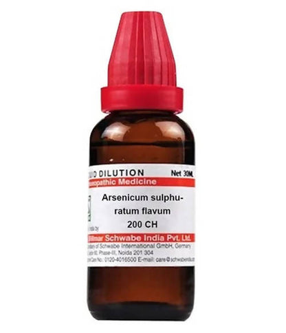 Dr. Willmar Schwabe India Arsenicum Sulphuratum Flavum Dilution