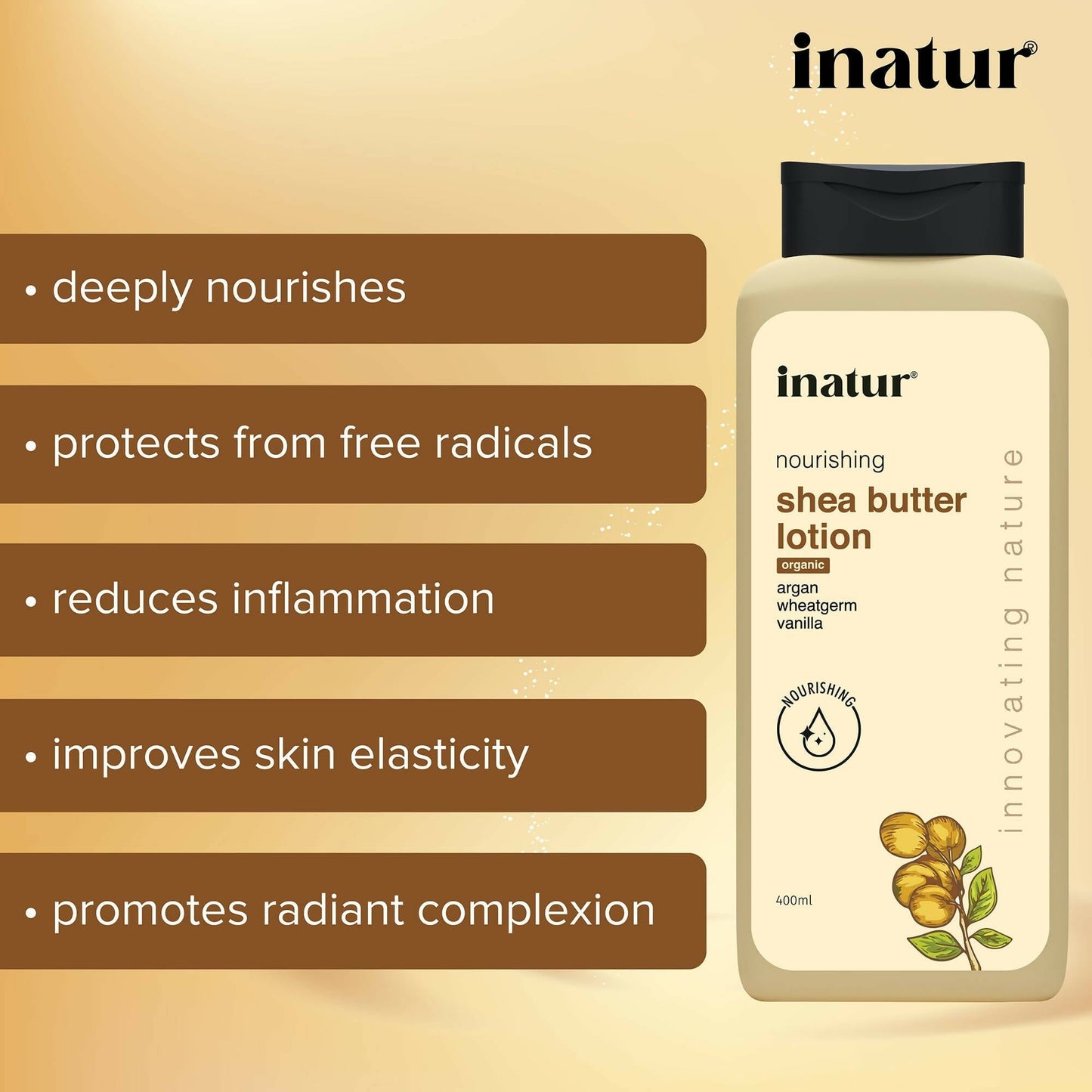 Inatur Shea Butter Body Lotion