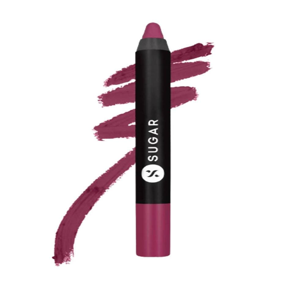 Sugar Matte As Hell Crayon Lipstick - Miss Rosa (Dusky Rose)