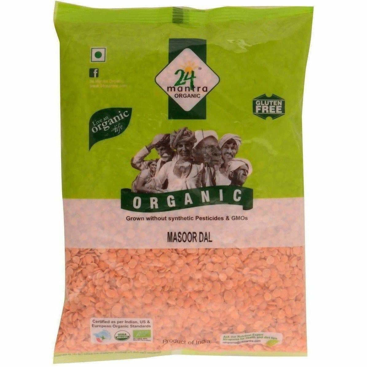 24 Mantra Organic Masoor Dal