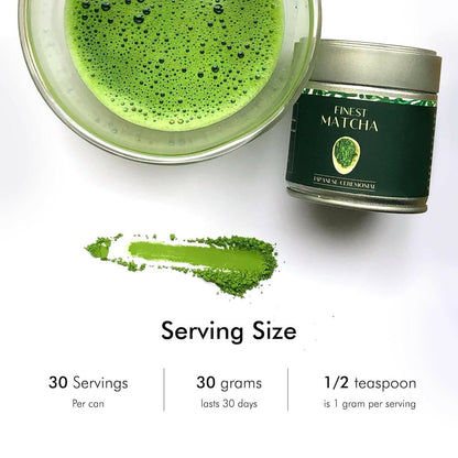 Heapwell Superfoods Japanese Ceremonial Matcha Green Tea