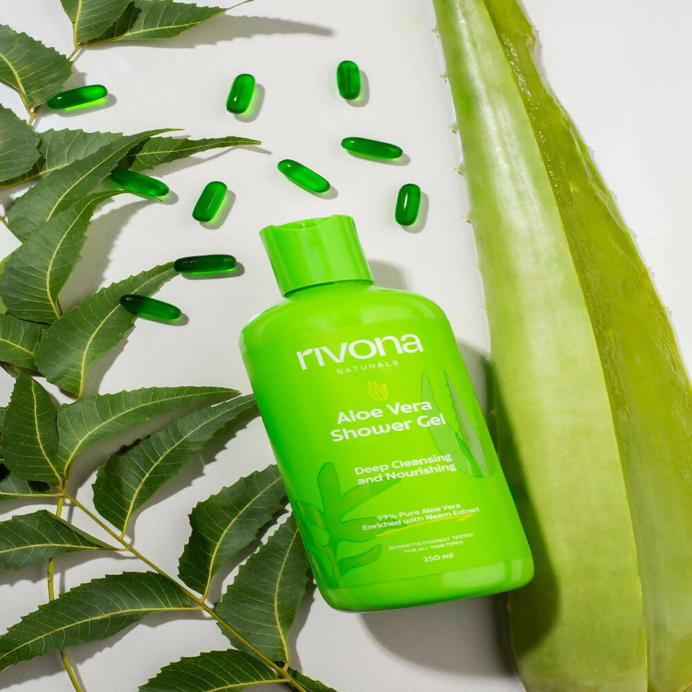 Rivona Naturals Aloe Vera Shower Gel