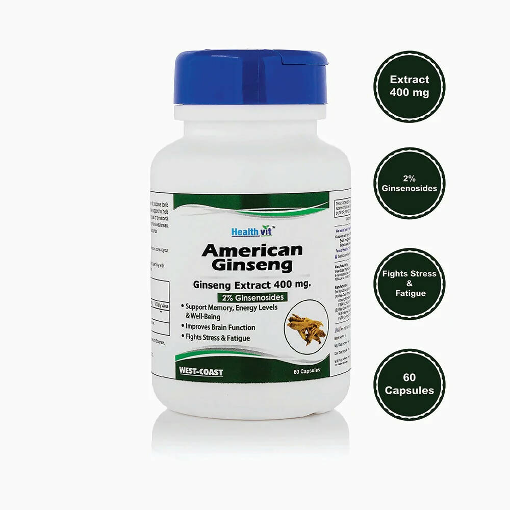 Healthvit American Ginseng Capsules