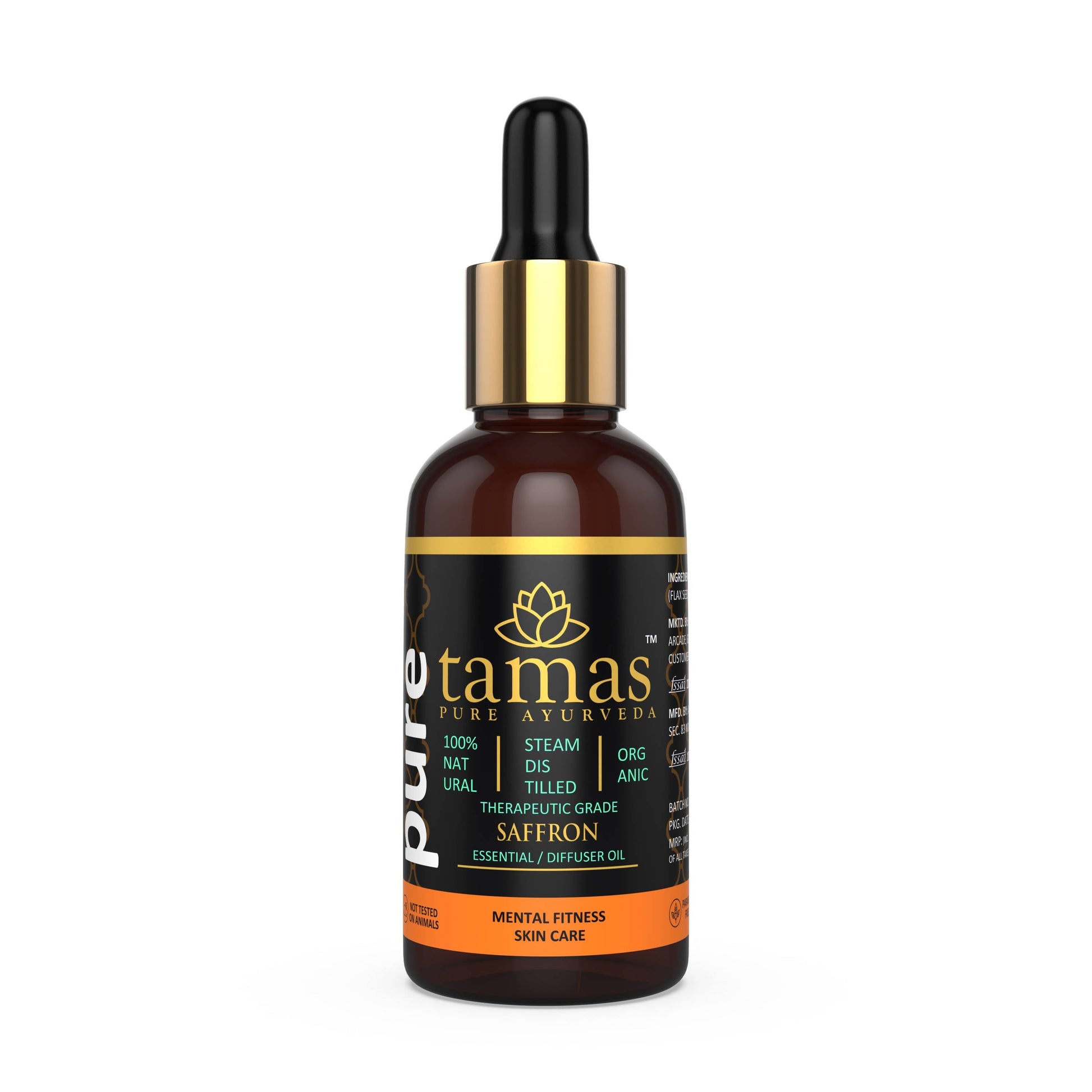 Tamas Pure Ayurveda Organic Saffron Essential Oil