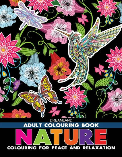 Dreamland Nature- Colouring Book for Adults -  buy in usa 