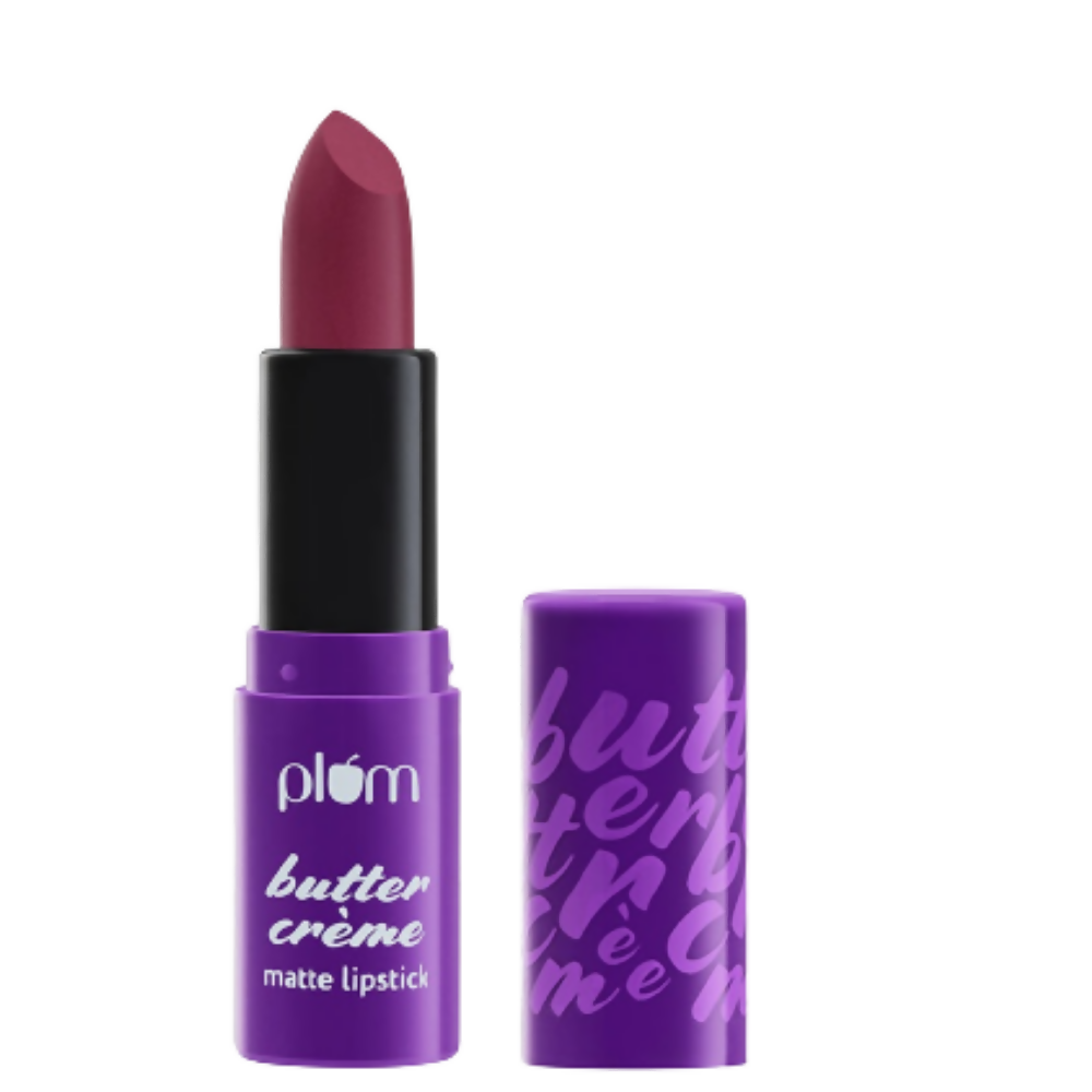 Plum Butter Cr??me Matte Lipstick Berry Intense - 137 (Berry) - BUDNE