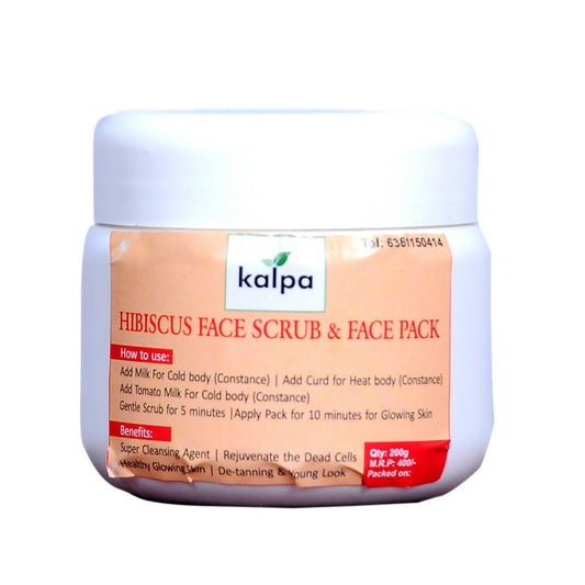 Kalpa Hibiscus Face Scrub & Face Pack