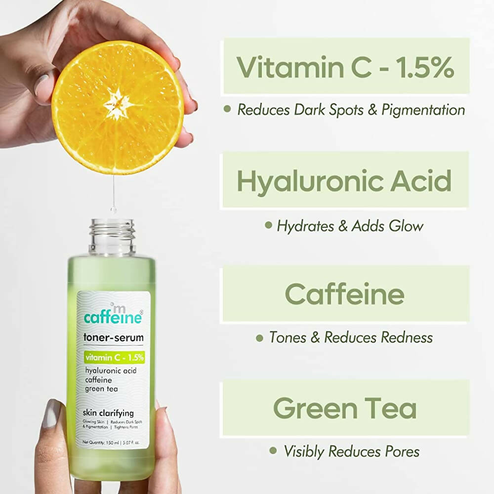 mCaffeine 1.5% Vitamin C 2in1 Toner-Serum