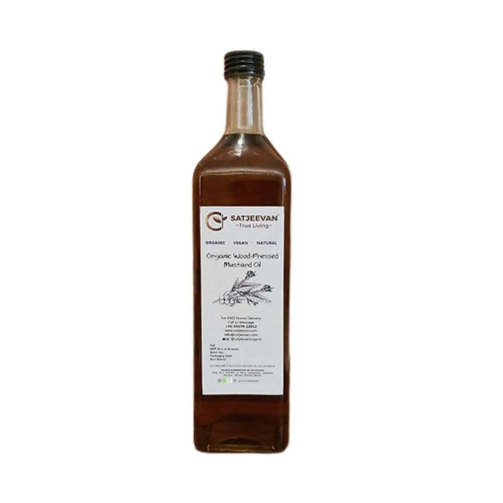 Satjeevan Organic Wood-Pressed Mustard Oil