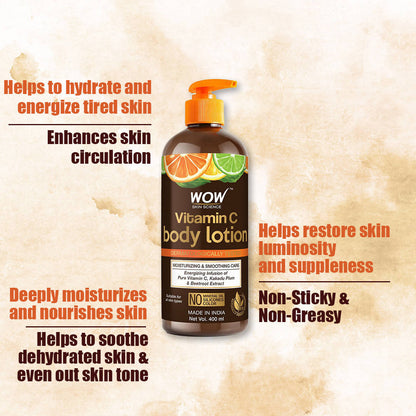 Wow Skin Science Vitamin C Body Lotion