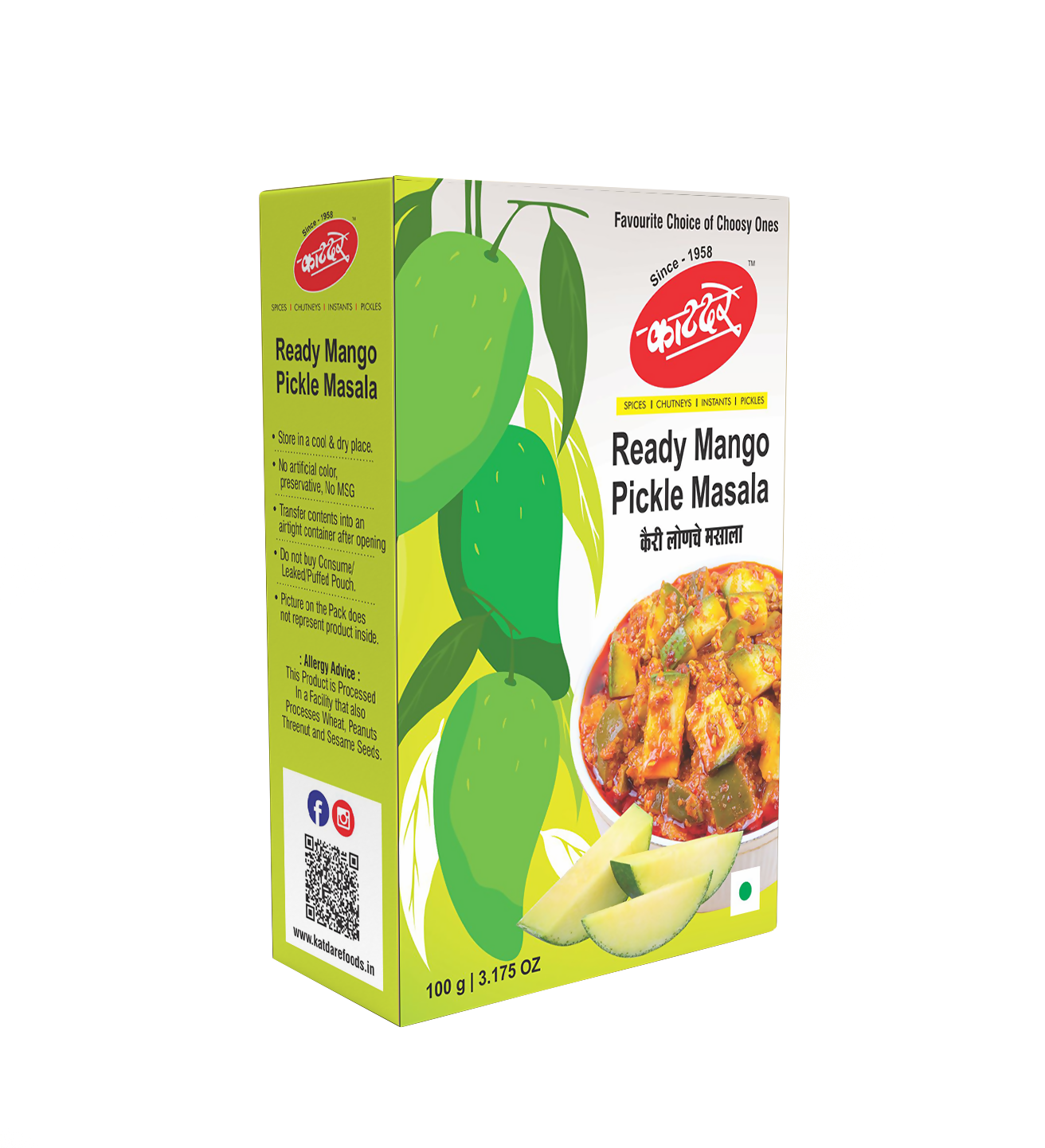 Katdare Foods Mango Pickle Masala