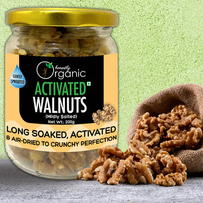 D-Alive Activated/Sprouted Walnuts - Mildly Salted