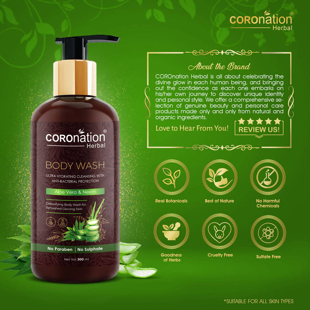 Coronation Herbal Aloevera and Neem Body Wash