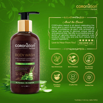 Coronation Herbal Aloevera and Neem Body Wash