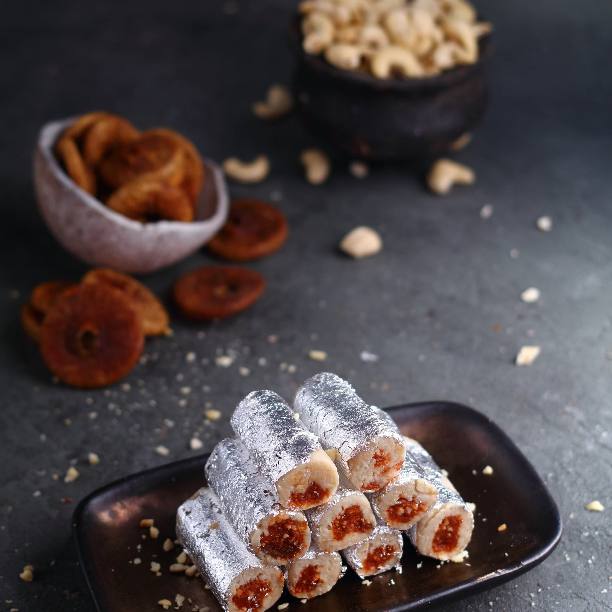 Almond House Kaju Anjeer Roll