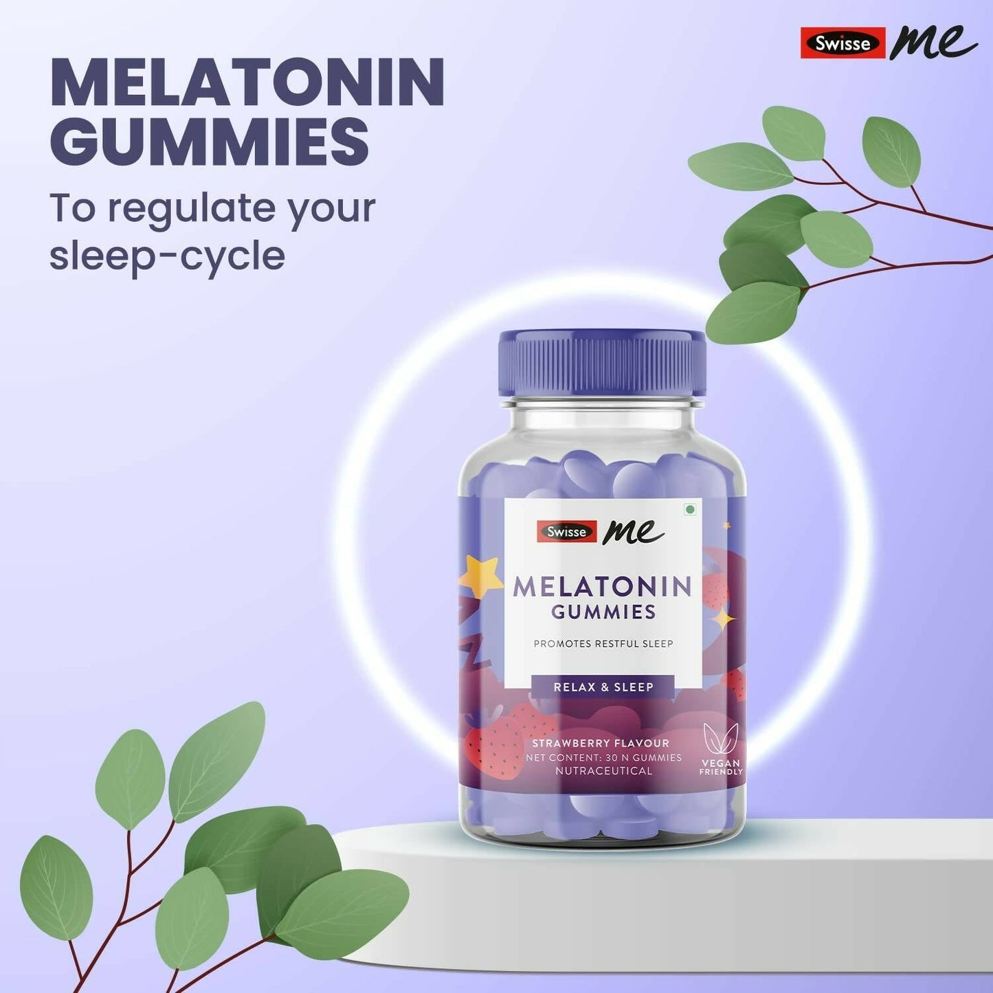 Swisseme Melatonin Gummies For Restful Sleep