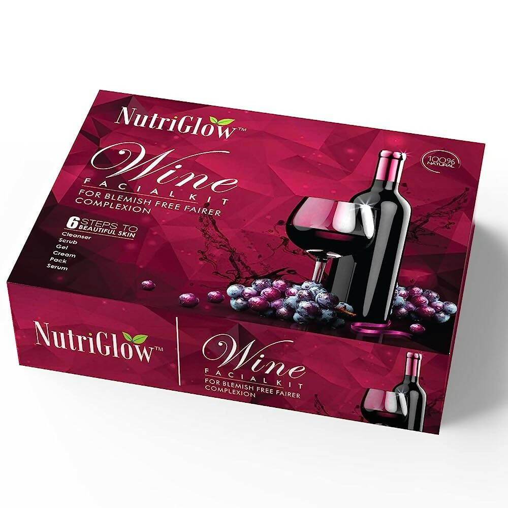 NutriGlow Wine Facial Kit - BUDNE