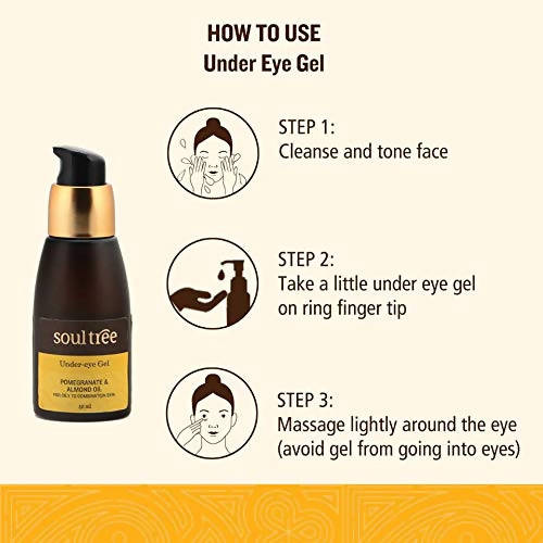 Soultree Under-Eye Gel Pomegranate & Almond Oil