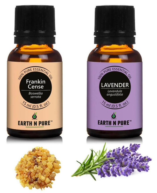 Earth N Pure Essential Oils (Lavender & Frankincense) Combo - buy in USA, Australia, Canada