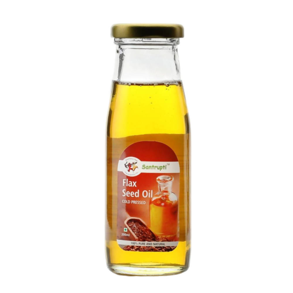 Santrupti Flax Seed Oil (Cold Pressed) - BUDNE