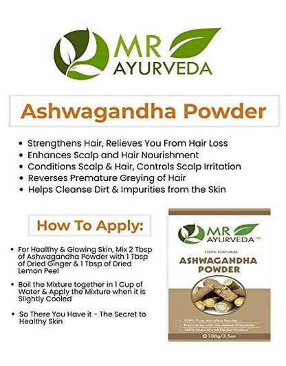 MR Ayurveda Ashwagandha Powder
