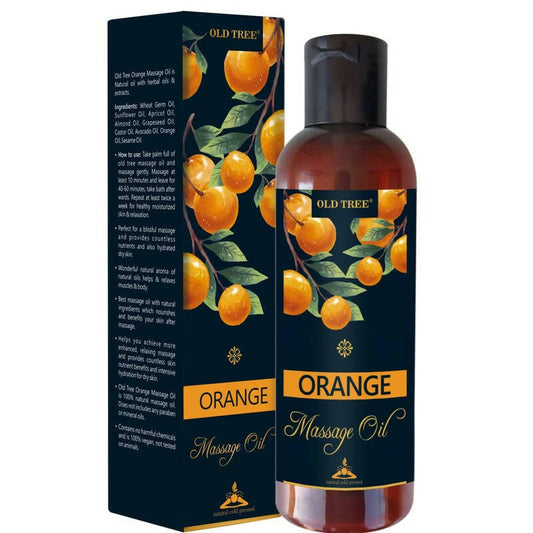 Old Tree Orange Body Massage Oil - BUDEN