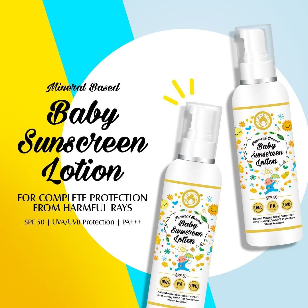 Mom & World Baby Sunscreen Lotion