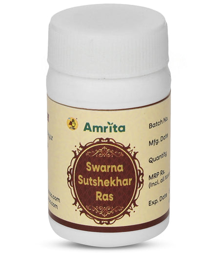 Amrita Swarna Sutshekhar Ras Tablets