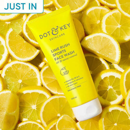 Dot & Key Lime Rush Sports Face Wash