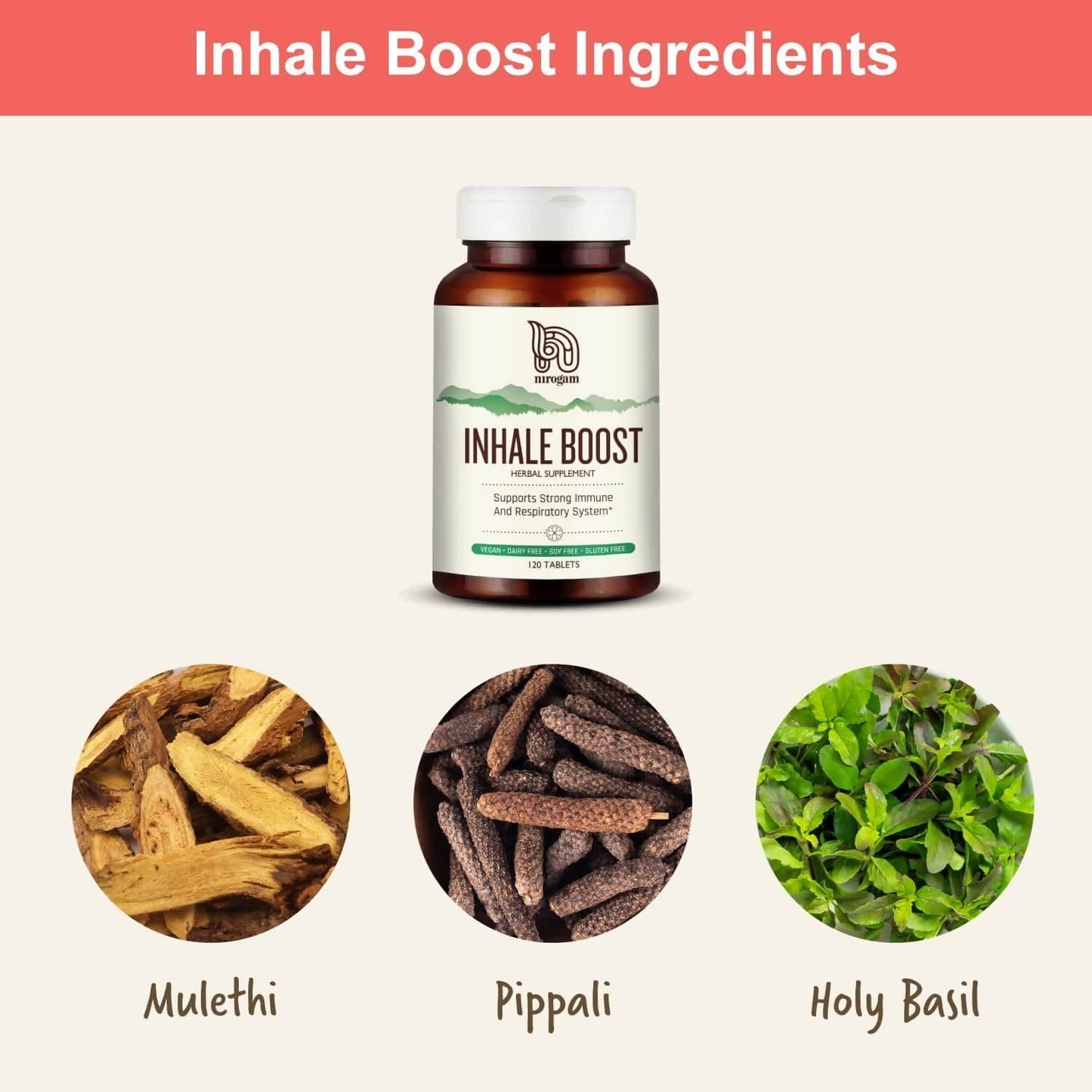 Nirogam Inhale Boost Tablets