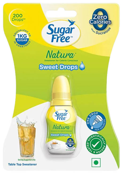 Sugar Free Natura Zero Calories Sweet Drops - 10ML