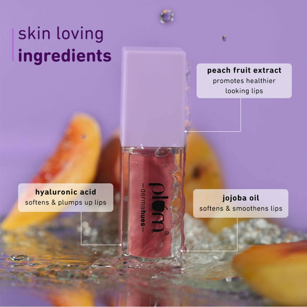 Plum Keep It Glossy Serum Lip Gloss 01 Sugar Glaze