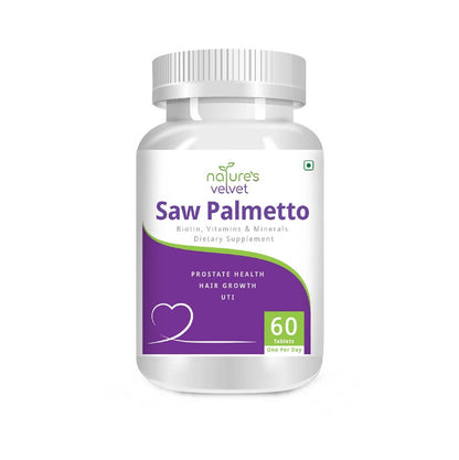 Nature's Velvet Saw Palmetto Tablets