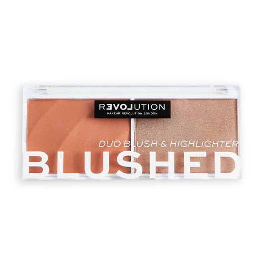 Revolution Relove Colour Play Blushed Duo - Queen - BUDNE