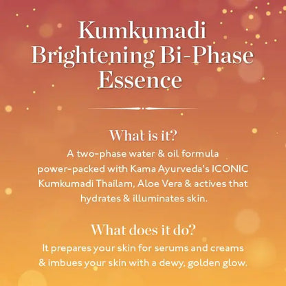 Kama Ayurveda Kumkumadi Brightening Bi-Phase Essence
