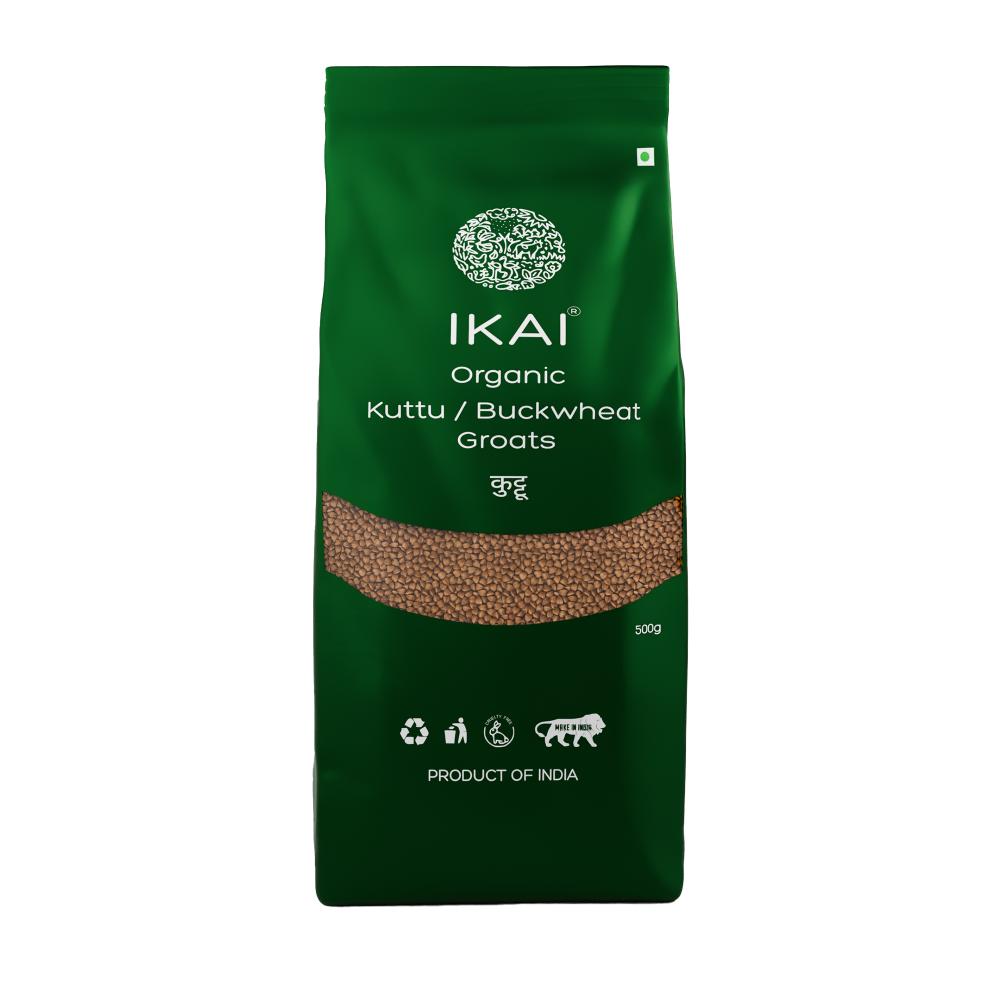 IKAI Organic Buckwheat Groats Kuttu
