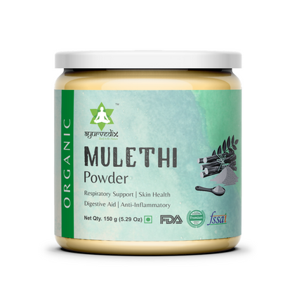 Ayurvedix Organic Mulethi Powder - usa canada australia