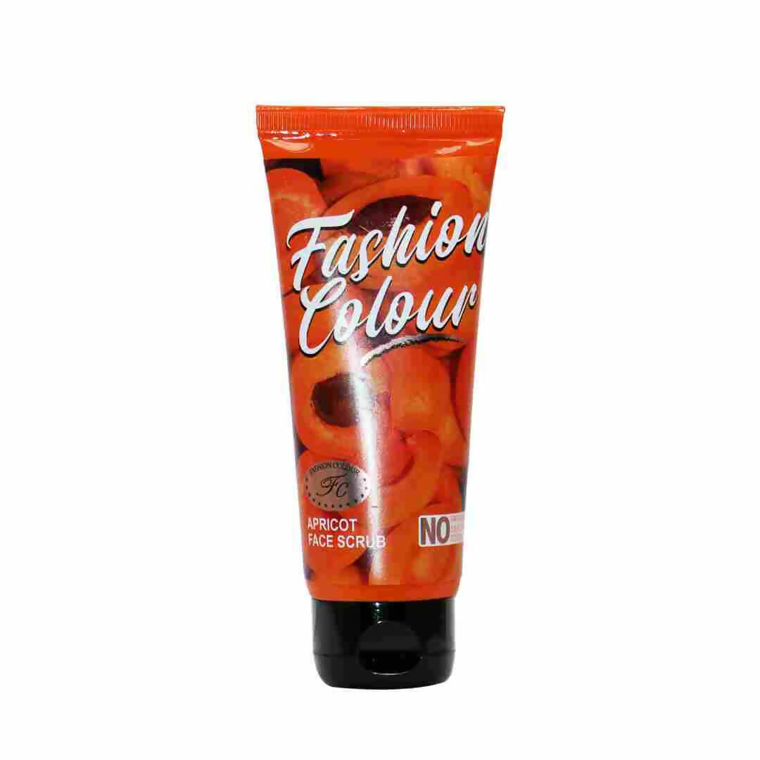 Fashion Colour Apricot Face Scrub