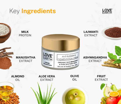 Love Earth Anti Blemish & Pigmentation Cream