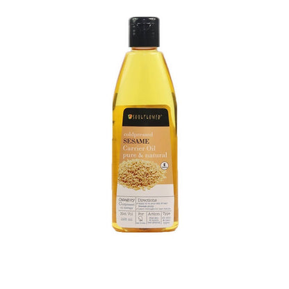 Soulflower Coldpressed Sesame Carrier Oil Pure & Natural